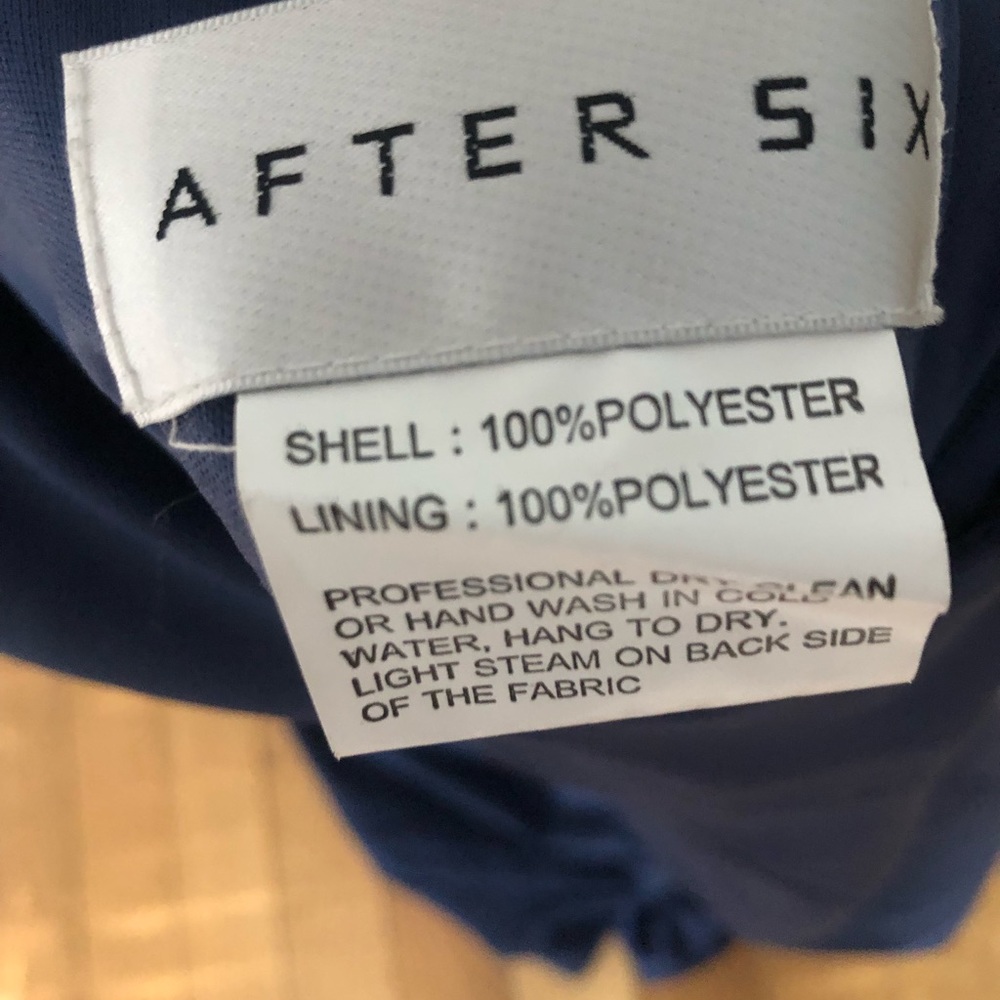 After six Sophia blue bridesmaid dress in size 8 - Picture 2 of 4